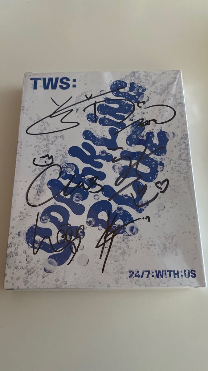 TWS Sparkling Blue 直筆サイン入り|Yahoo!フリマ(旧PayPay TWS Sparkling Blue 直筆サイン入り|Yahoo!フリマ(旧PayPay