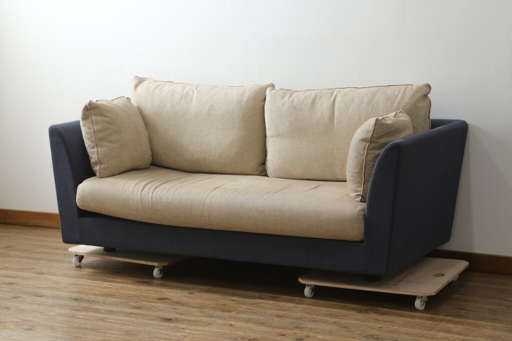 R-075834 中古 arflex(アルフレックス) A・SOFA MEDIUM 10(エー・ソファ ミディアム) W2LR ワイド2人掛アームソファ(2.5人掛けソファ)