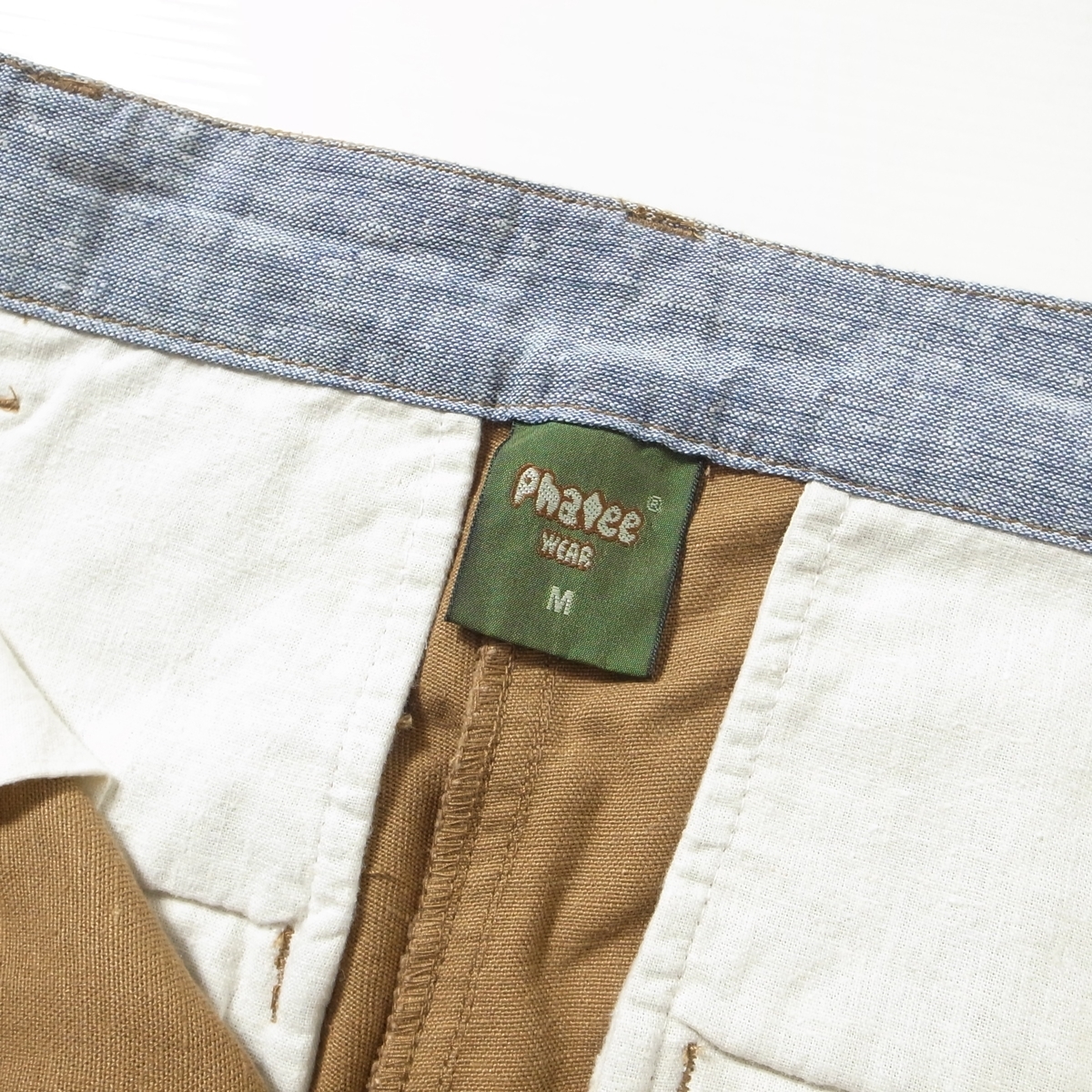 Phatee wearfa чай COMMON SHORTShemp. шорты /hemp лен уличный брюки шорты 