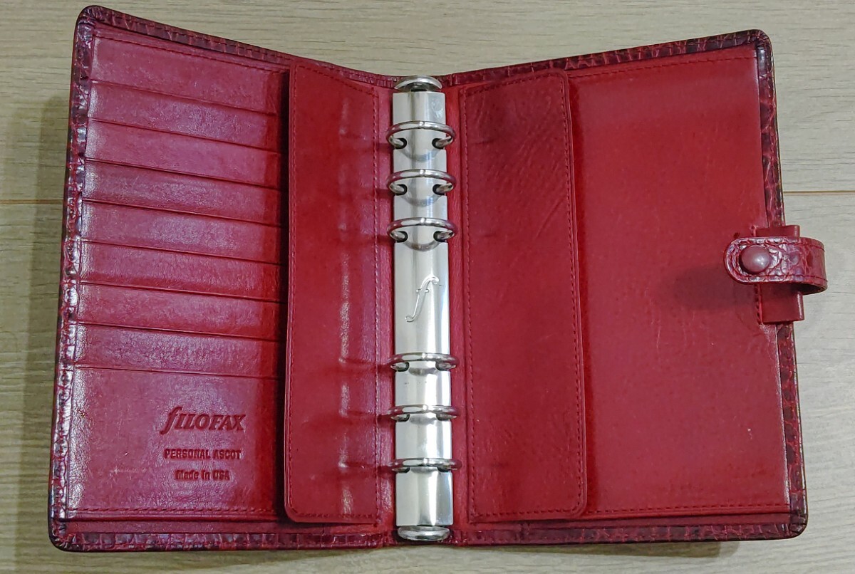 希少 filofax ファイロファックス personal ascot アスコット 希少 filofax ファイロファックス personal ascot アスコット