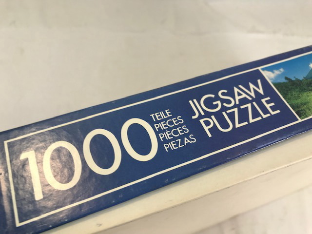 レトロ　ボンパズル　八甲田山（青森県）　ジグソーパズル　1000ピース　未組立_画像5