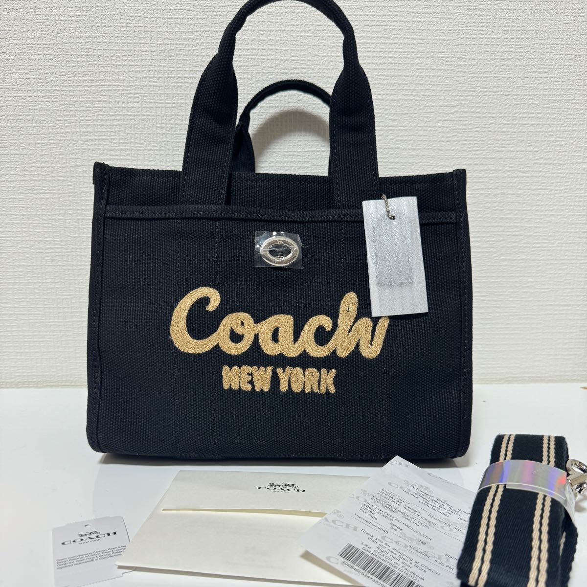 新品】未使用 コーチ coach カーゴ トートバッグ ショルダー 新品】未使用 コーチ coach カーゴ トートバッグ ショルダー