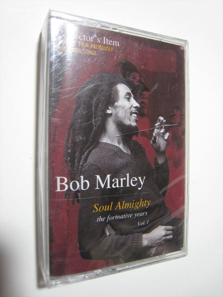 [ cassette tape ]* new goods unopened * BOB MARLEY / SOUL ALMIGHTY THE FORMATIVE YEARS VOL.1 US version Bob *ma-li.