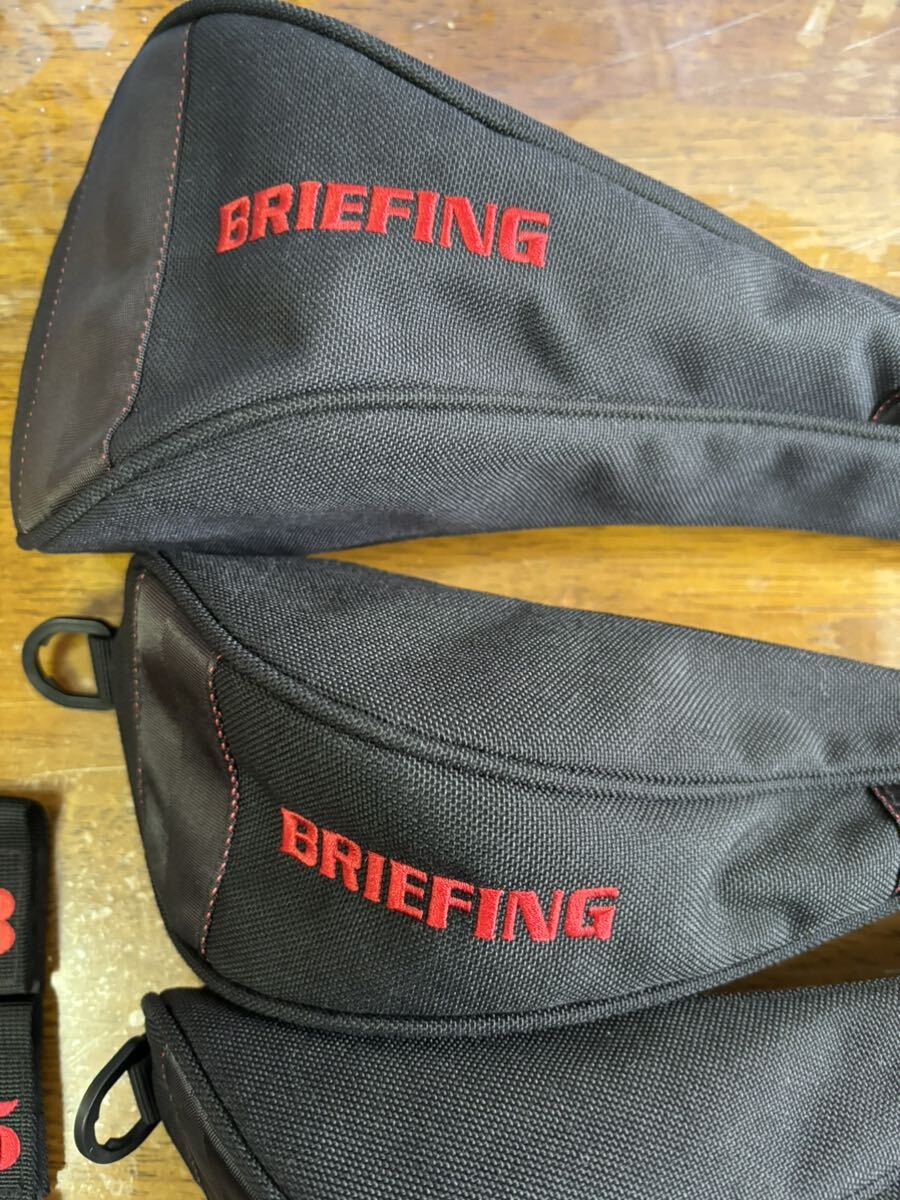 送料無料 超美品 BRIEFING ブリーフィングゴルフ ヘッドカバー 送料無料 超美品 BRIEFING ブリーフィングゴルフ ヘッドカバー
