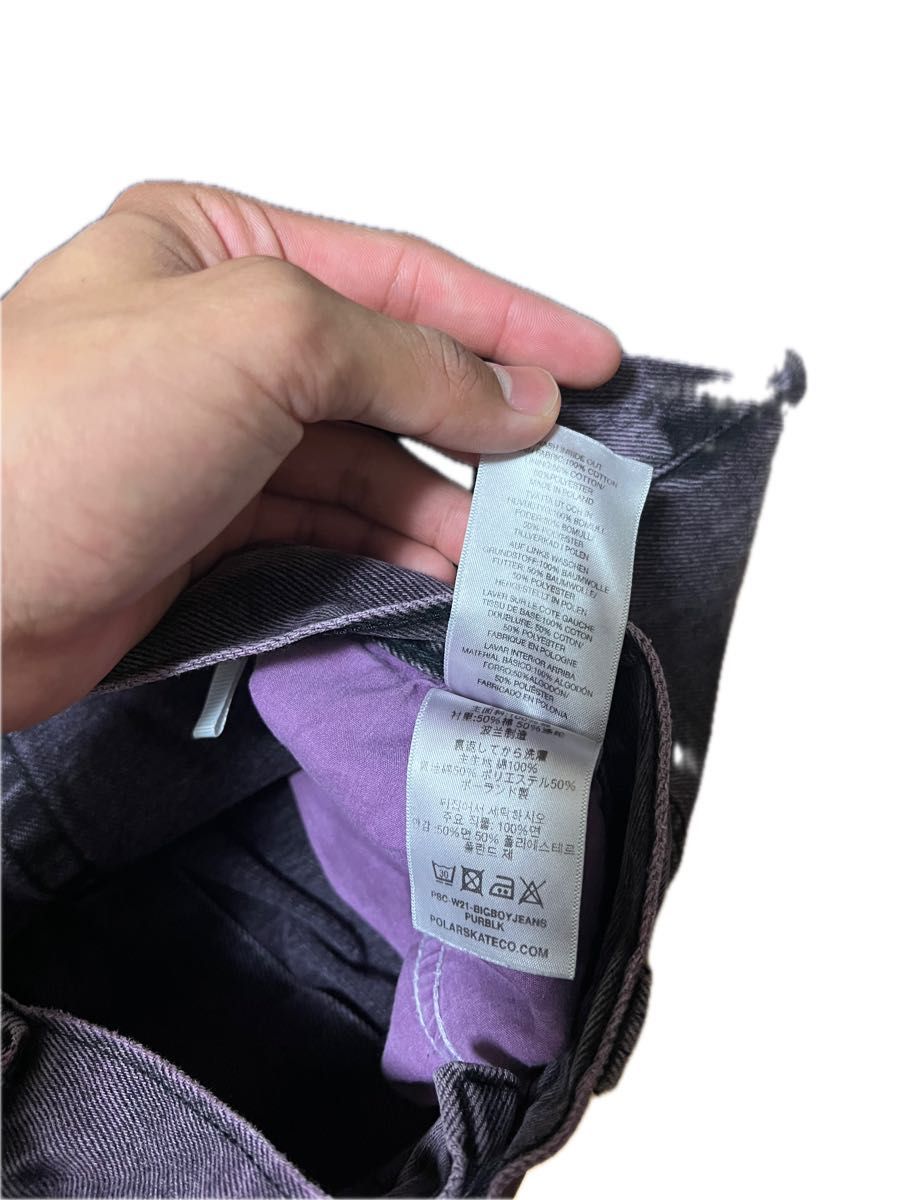確実正規品 polar skate bigboy purple black ビックボーイ 紫 確実正規品 polar skate bigboy purple black ビックボーイ 紫