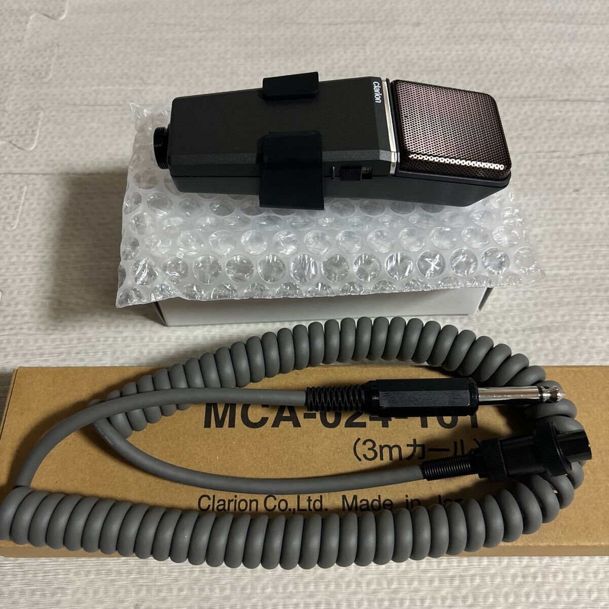 未使用品 クラリオン ダイナミックマイク DMA170-102+3mカール 未使用品 クラリオン ダイナミックマイク DMA170-102+3mカール
