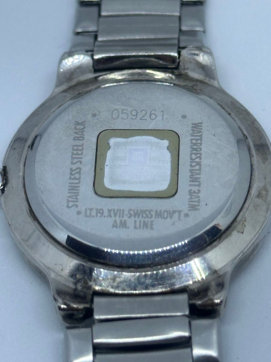 GIVENCHY AM LINE LT 19 XVII 新品電池交換済み ジバンシー 稼働 GIVENCHY AM LINE LT 19 XVII 新品電池交換済み ジバンシー 稼働