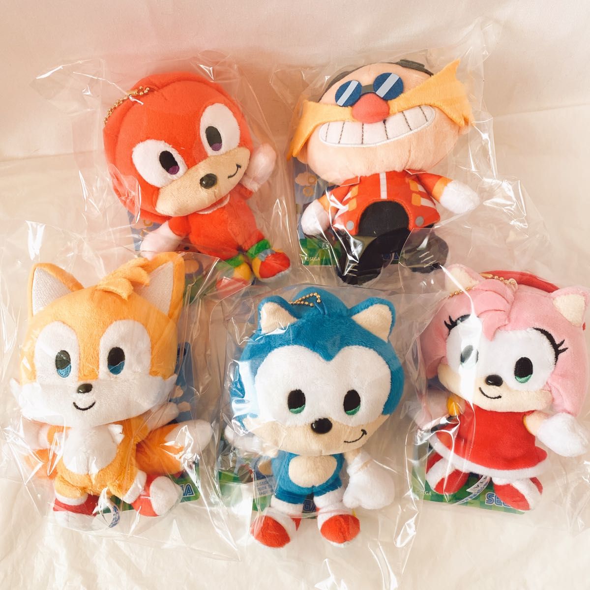 全5種 SONIC&FRIENDS ソニック&フレンズ マスコット 全5種 SONIC&FRIENDS ソニック&フレンズ マスコット