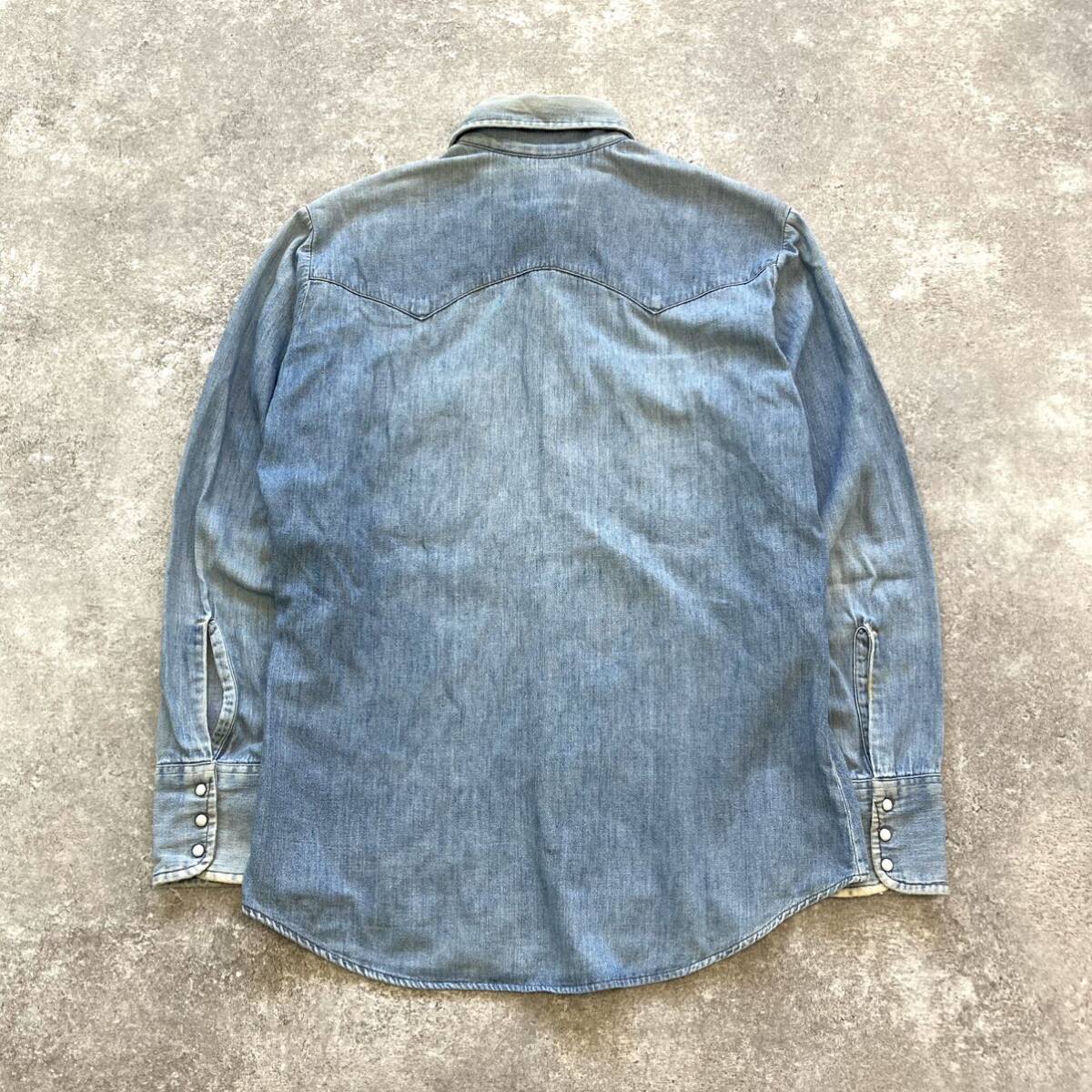 Levi's / リーバイス】70s デニムウエスタンシャツ ダンガリー Levi's / リーバイス】70s デニムウエスタンシャツ ダンガリー