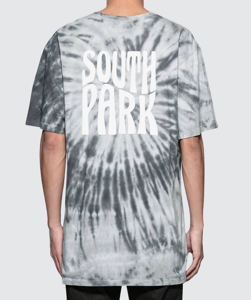 限定モデル 【2XL】 HUF ハフ SOUTHPARK サウスパーク TIEDYE タイダイ TRIPPY コラボ Tシャツ コメディー アメコミ USA正規品_画像4