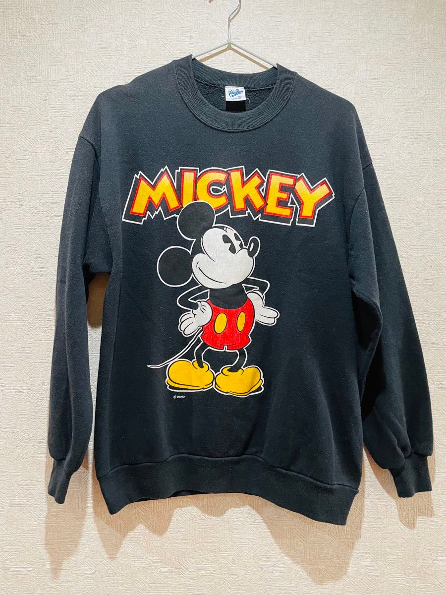 希少90'sビンテージ USA ミッキーマウス トレーナー スウェット 希少90'sビンテージ USA ミッキーマウス トレーナー スウェット