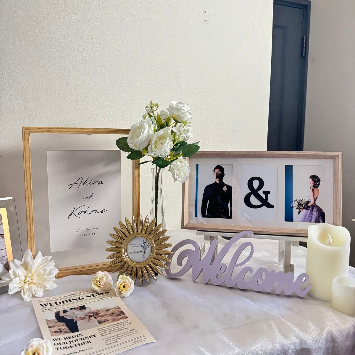 結婚式で使えるウェルカムスペースセット|Yahoo!フリマ(旧 結婚式で使えるウェルカムスペースセット|Yahoo!フリマ(旧
