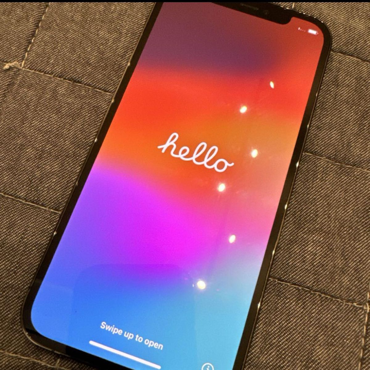 iPhone12Pro グラファイト 256GB SIMフリー 箱ケーブル付 iPhone12Pro グラファイト 256GB SIMフリー 箱ケーブル付