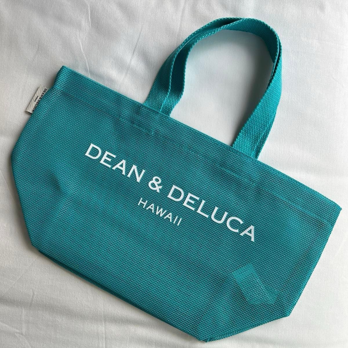 DEAN&DELUCAディーンアンドデルーカ ハワイ限定 トートミントグリーン小