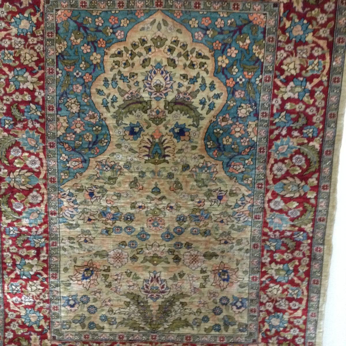 最高級緞通 トルコ絨毯 HEREKE(ヘレケ) シルク 60×80cm 100万円 最高級緞通 トルコ絨毯 HEREKE(ヘレケ) シルク 60×80cm 100万円