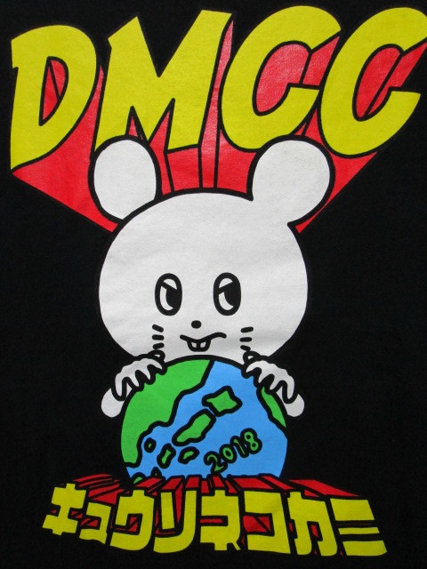 キュウソネコカミ DMCC REAL ONEMAN TOUR 2018 Ｔシャツ・黒（ツアーライブグッズ）_画像2