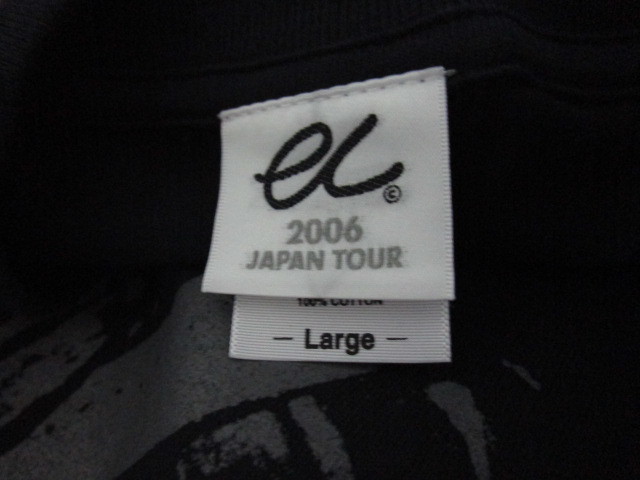 レア！エリック・クラプトン ２００６年日本ツアーＴシャツ（Eric Clapton JAPAN TOUR 2006コンサートライブグッズ）_画像5