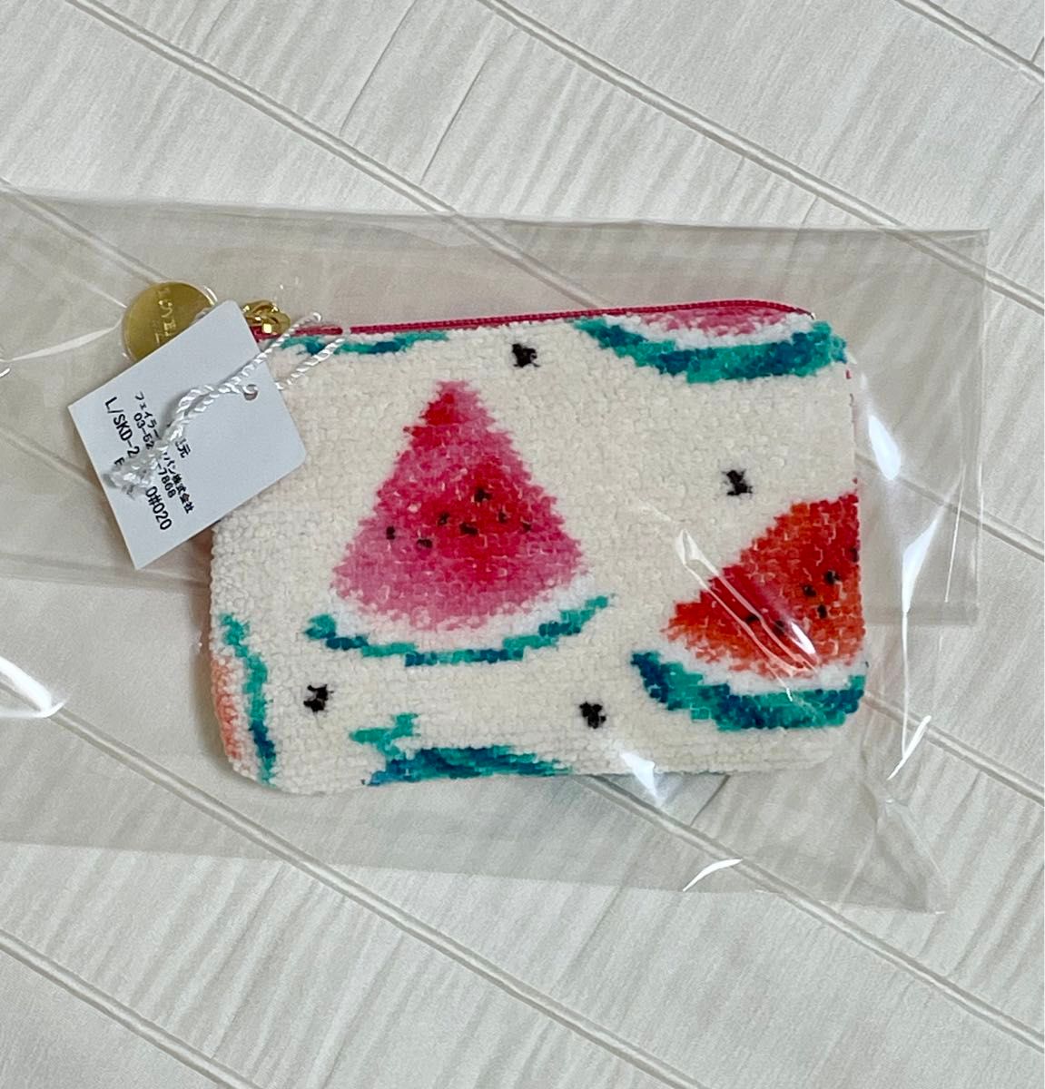 小物入れに重宝する◎【FEILER】スイカドット キー&カードポーチ 新品 フェイラー スイカドット キー&カードポーチ|Yahoo!フリマ