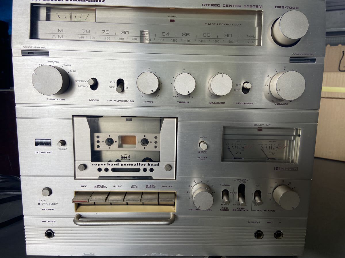 ◇名機・希少 マランツ CRS-7000 marantz ラジカセ スーパー ◇名機・希少 マランツ CRS-7000 marantz ラジカセ スーパー