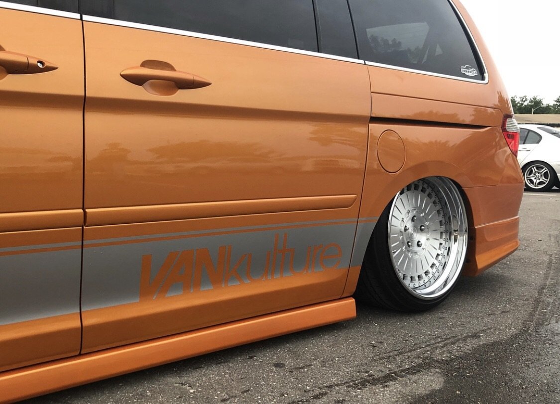 VANkulture livery version3 サイドデカール USDM JDM ミニバン ヴァンカルチャー スタンス シエナ クエスト オデッセイ 北米 ロゴ_画像2