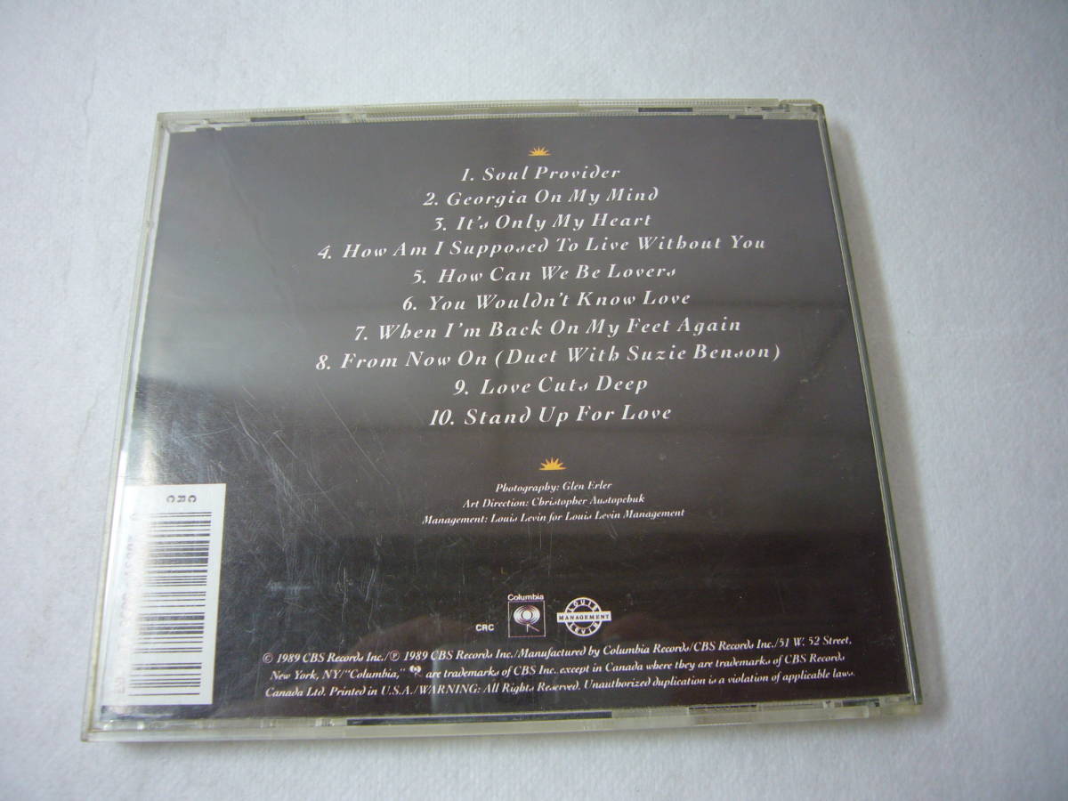 米国現地購入CD 「MICHEAL BOLTON」SOUL PROVIDER