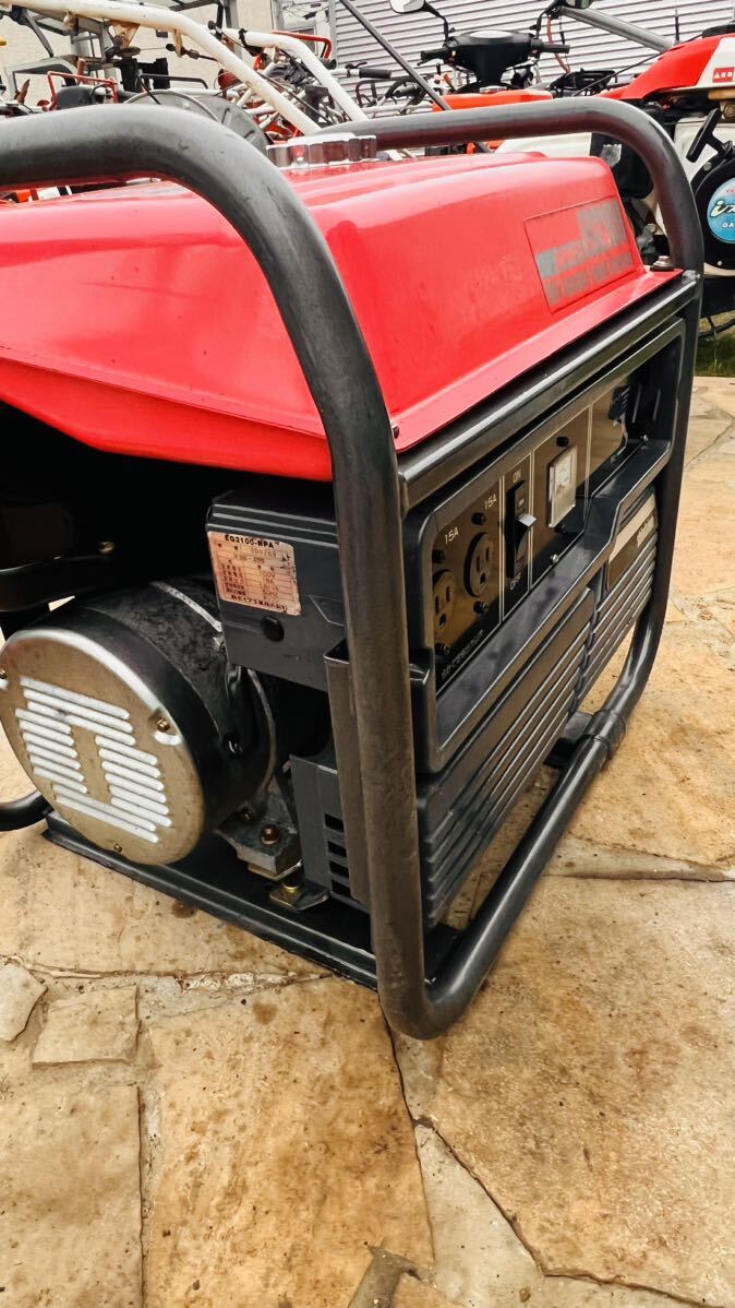  Shindaiwa EG2100 генератор бензиновый двигатель, пункт .., б/у прекрасный товар.