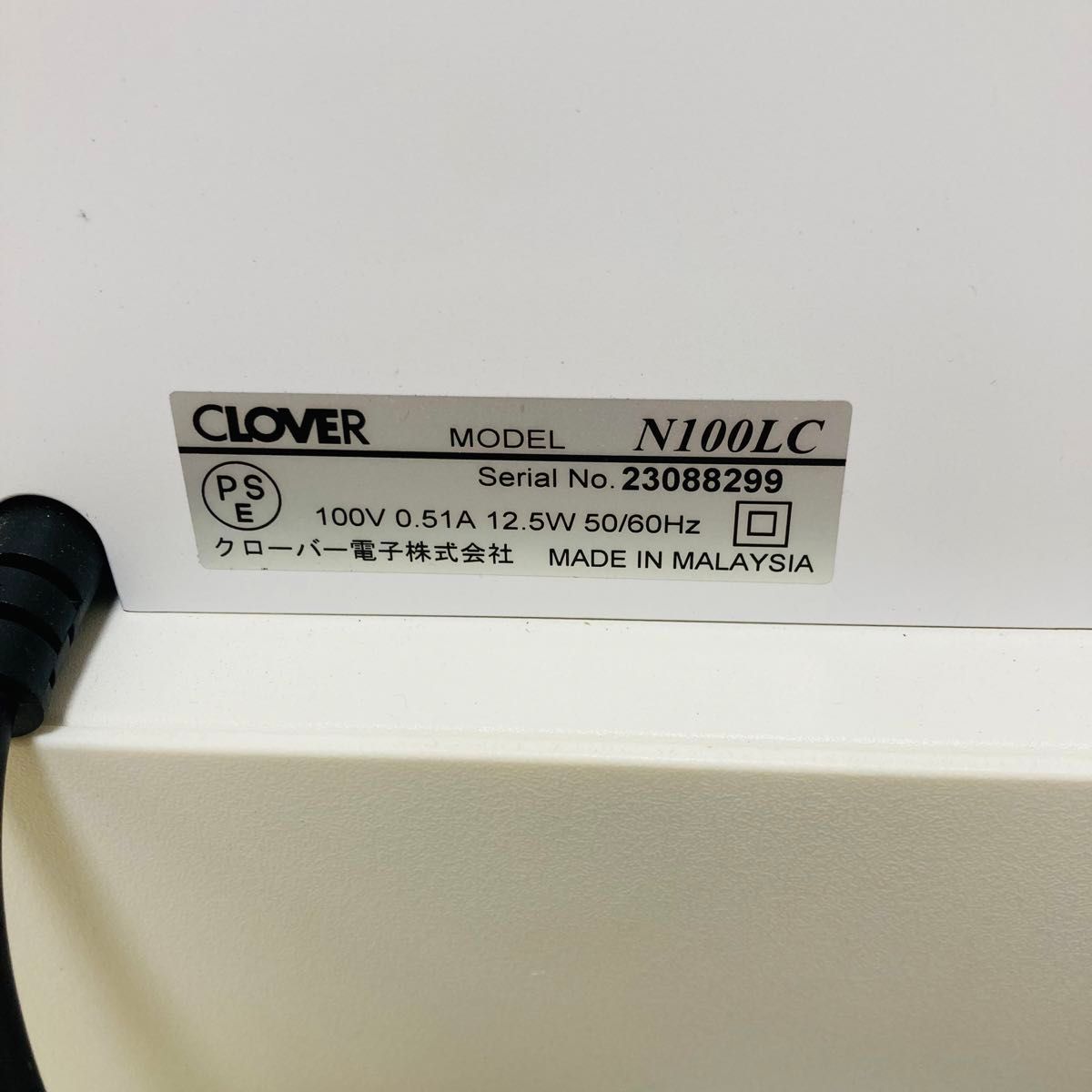 希少美品】CLOVER N100LC ロールセット レジスター 電子 希少美品】CLOVER N100LC ロールセット レジスター 電子