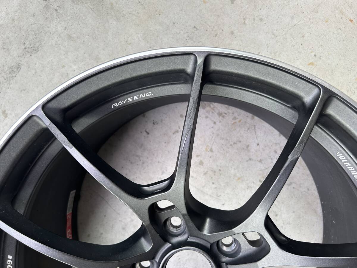 RAYS G025 19×9.5J +44 PCD 120 × 5H Rays aluminium wheel aluminium FORGED 1 pcs BMW