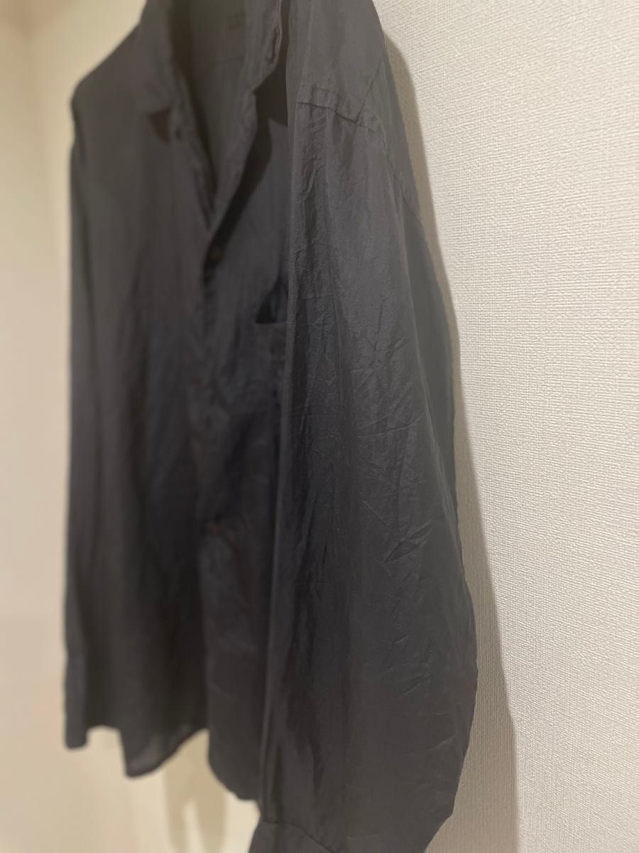 COMOLI シルクパイピングシャツ 22SS サイズ3|Yahoo!フリマ(旧 COMOLI シルクパイピングシャツ 22SS サイズ3|Yahoo!フリマ(旧