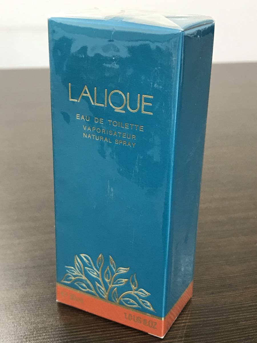 ★【廃盤希少・ヴィンテージ香水類】LALIQUE(ラリック) EAU DE TOILETTE(オードトワレ スプレイ/スプレー)30ml★新品_画像1