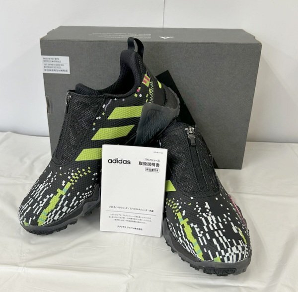 は自分にプチご褒美を GLITCH BOA 22 IE2148/CODECHAOS 【adidas/アディダス】ゴルフシューズ 26.0cm 美品/kb3261 タグ付き 26.0cm
