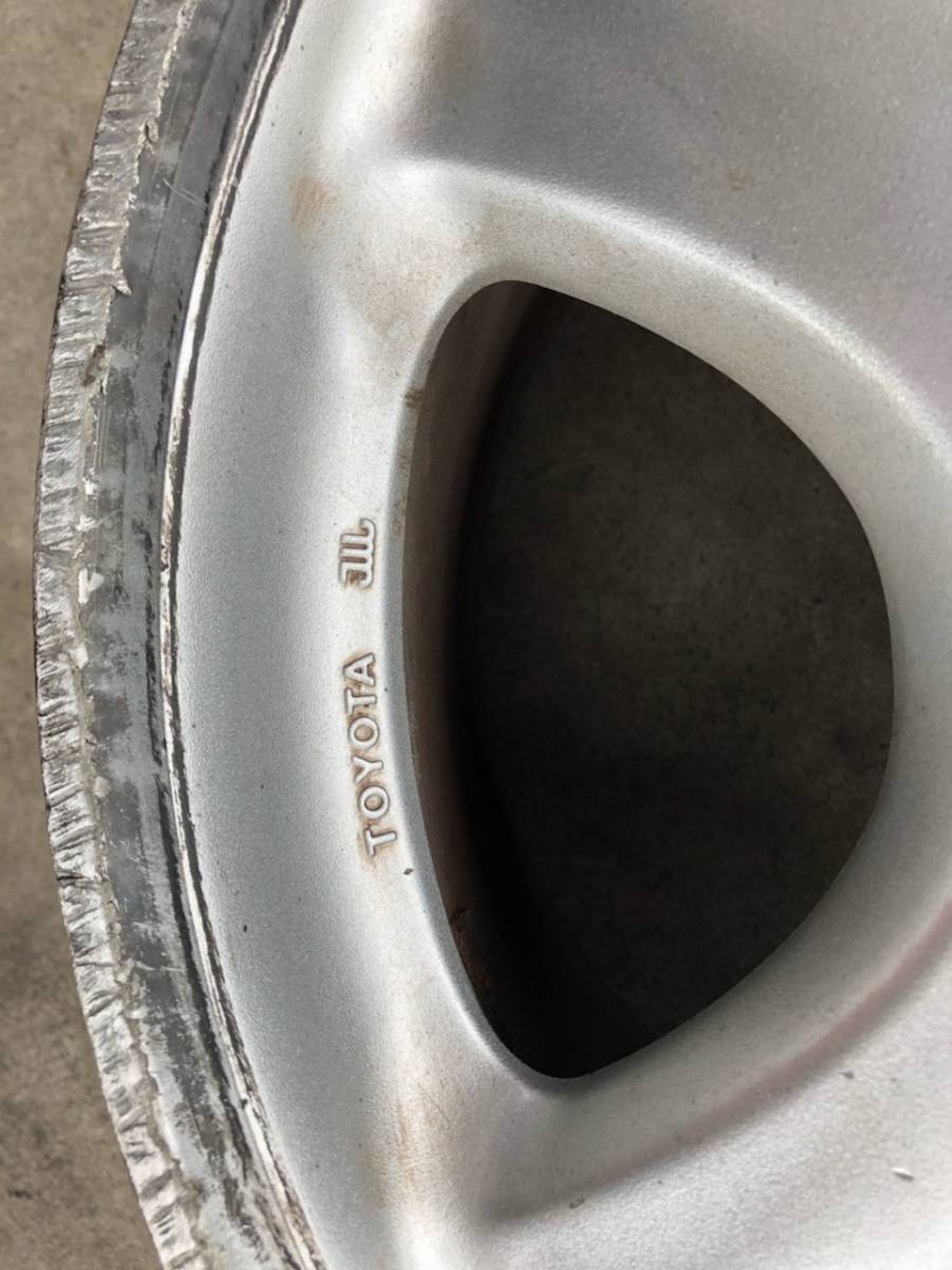 ヤフオク 80 スープラ 純正ホイール中古 リア ターボ車用 ヤフオク 80 スープラ 純正ホイール中古 リア ターボ車用
