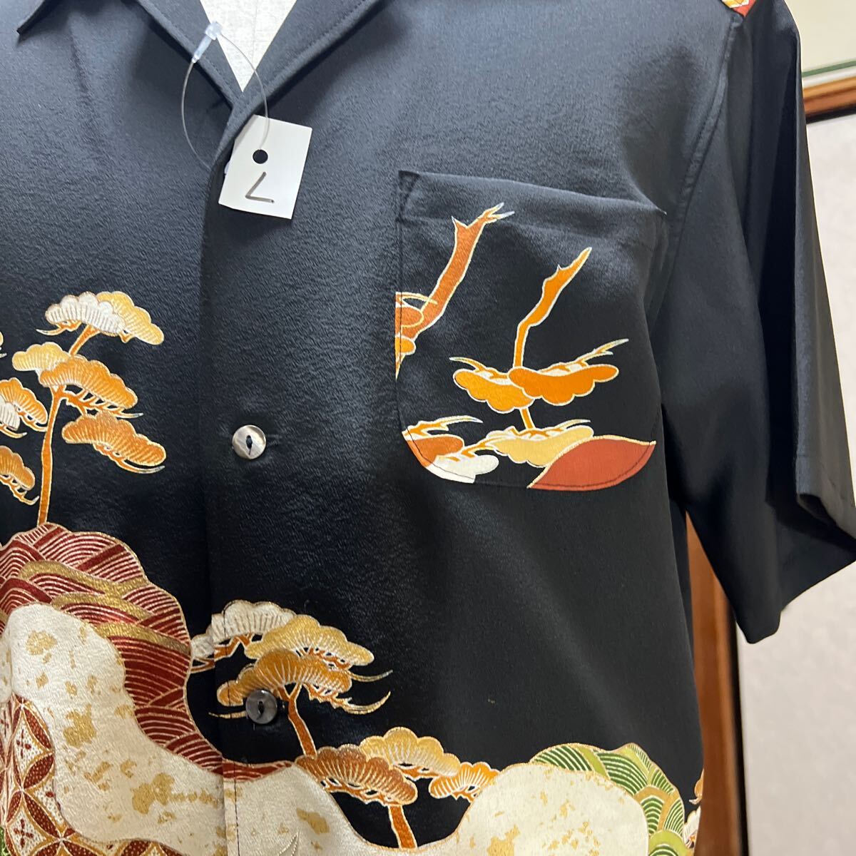 アロハシャツ 和柄 着物リメイク 1点物 Lサイズ|Yahoo!フリマ アロハシャツ 和柄 着物リメイク 1点物 Lサイズ|Yahoo!フリマ