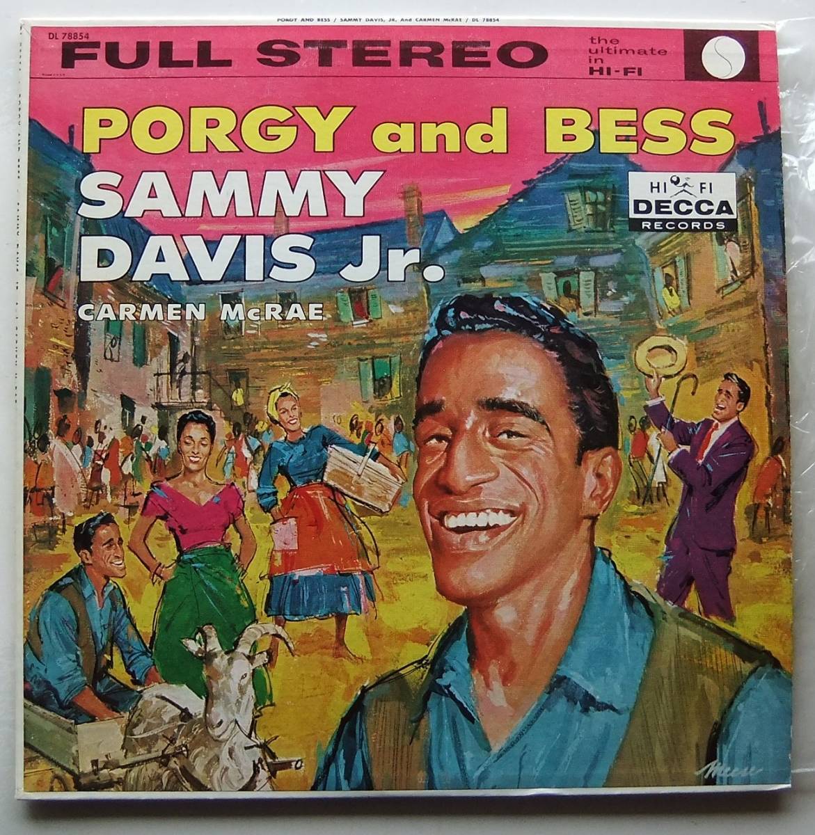 超格安価格 SAMMY DAVIS JR. CARMEN McRAE Porgy and Bess Decca DL 78854 black:dg V BOY MEETS GIRL SUMMY DAVIS,Jr AND CARMEN