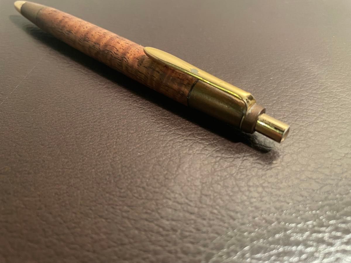 野原工芸】 スリムボールペン ハワイアンコアカーリー 旧型 廃盤 野原工芸】 スリムボールペン ハワイアンコアカーリー 旧型 廃盤