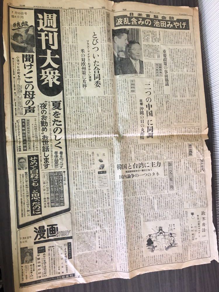 スポーツ日本 昭和24年2月25日と読売新聞（一部）古新聞 昭和レトロ_画像10
