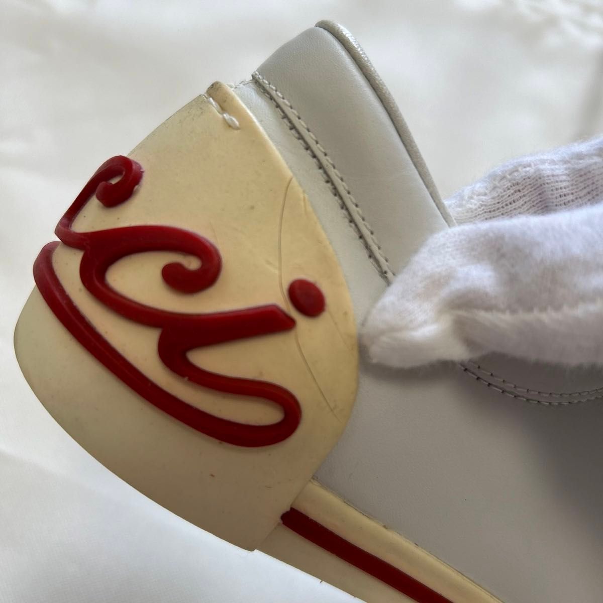 グッチ GUCCI スニーカー シェリーライン ロゴ筆記体 レザー 21 グッチ GUCCI スニーカー シェリーライン ロゴ筆記体 レザー 21