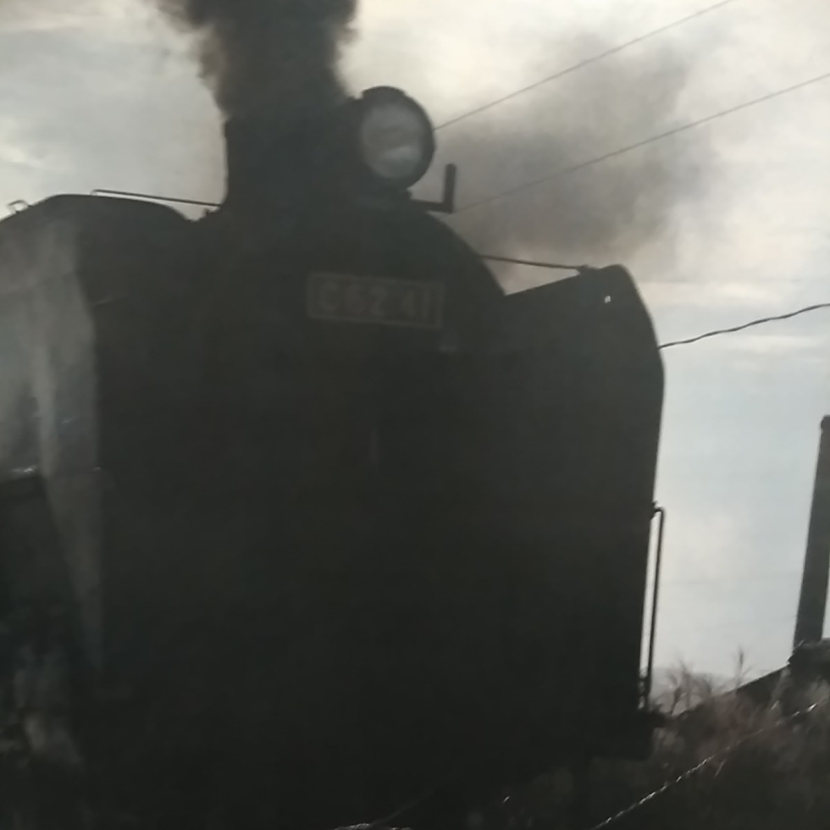 C62 41 蒸気機関車 .特大パネル_画像3