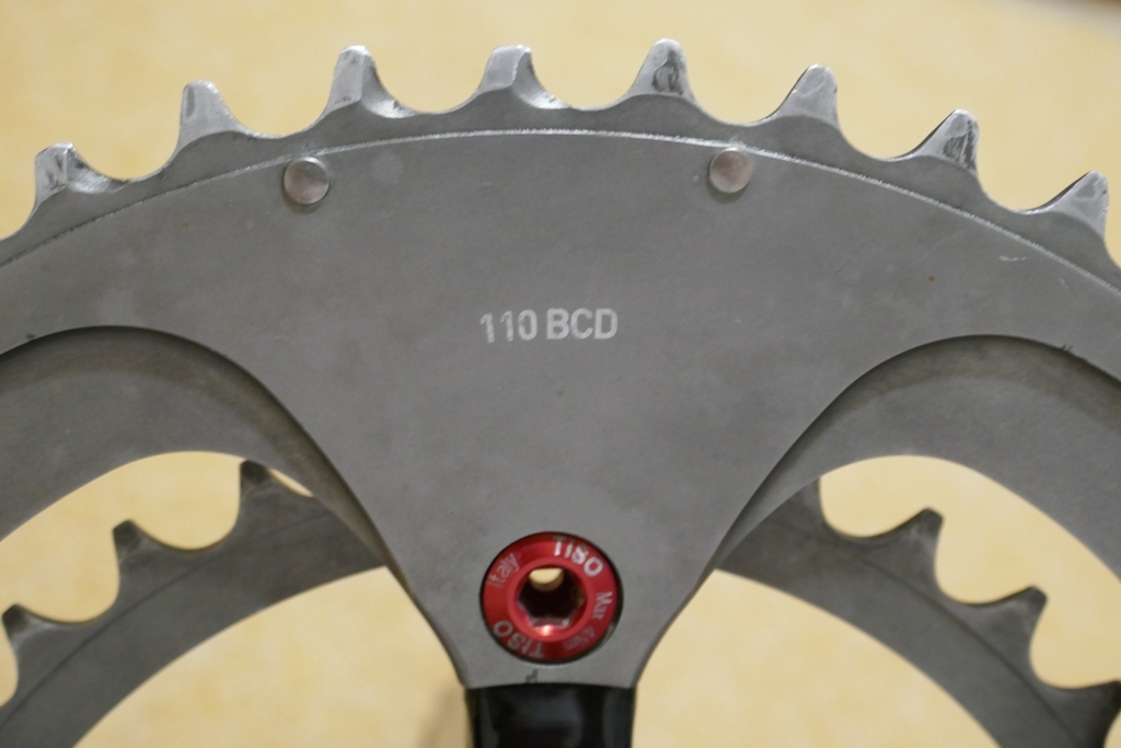 スラム クランクセット SRAM RIVAL 2×10s 165㎜ チェーンリング スラム クランクセット SRAM RIVAL 2×10s 165㎜ チェーンリング