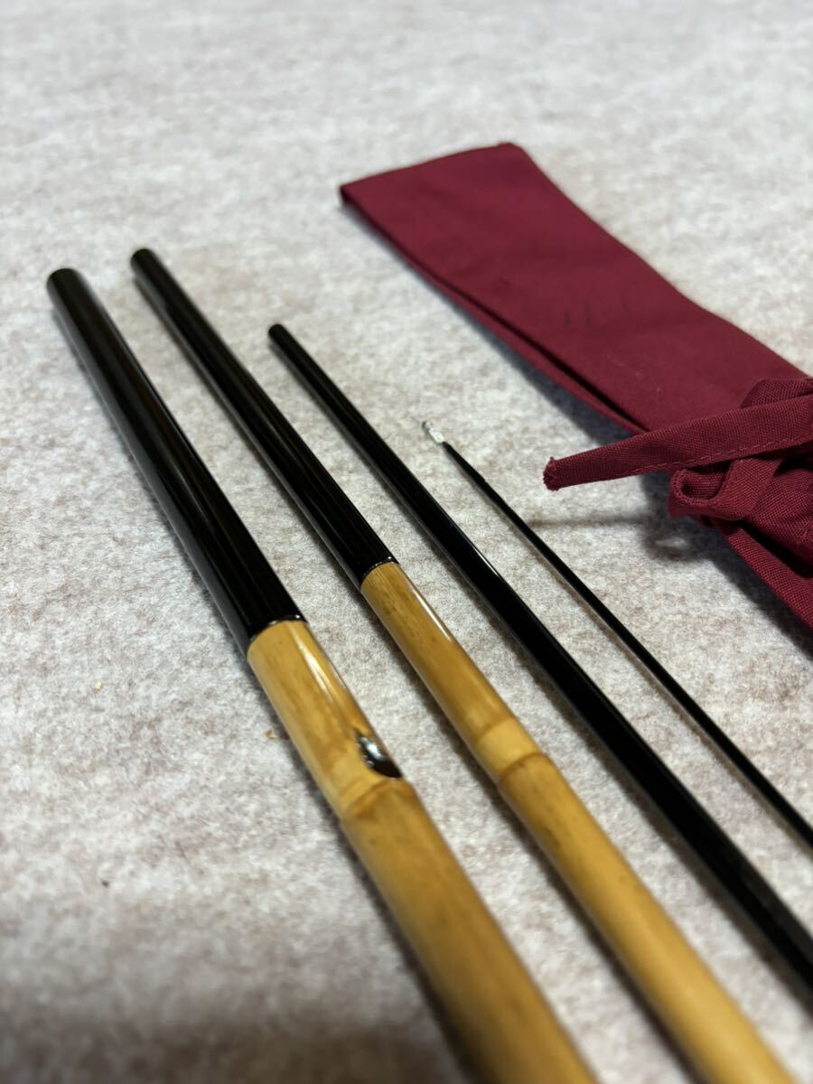 15050円 紀州竹竿 魚集英雄作 天至 高竹 11尺I寸 美品 - ヘラブナ竿 15050円 紀州竹竿 魚集英雄作 天至 高竹 11尺I寸 美品 - ヘラブナ竿
