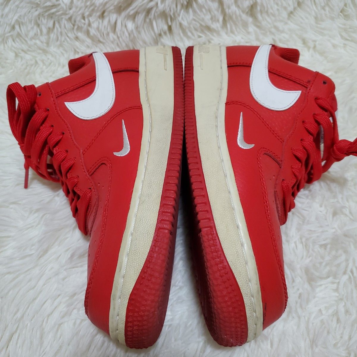 NIKE AIR FORCE1 ナイキ エアフォース 1 レッド 26cm LOW ロー NIKE AIR FORCE1 ナイキ エアフォース 1 レッド 26cm LOW ロー