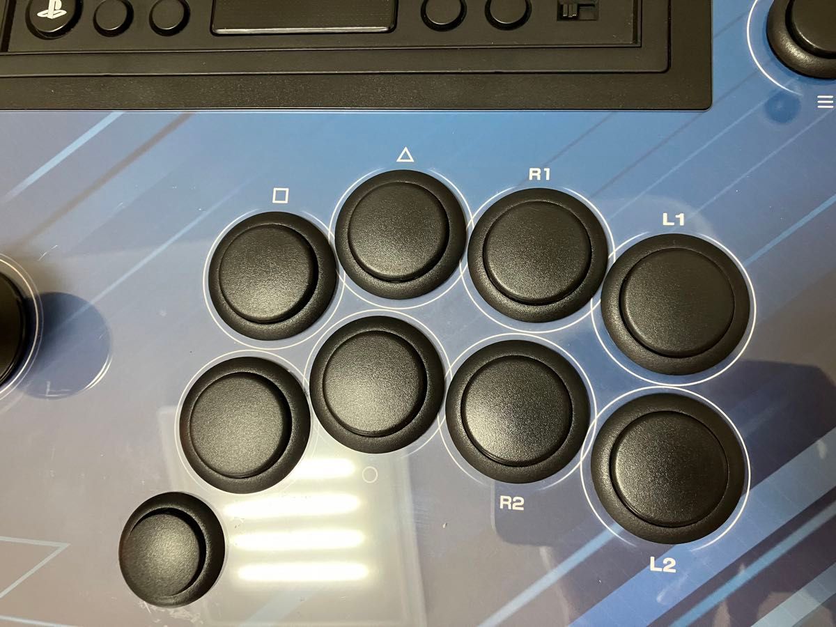 ボタン増設&静音改造済み】HORI アケコン ファイティング ボタン増設&静音改造済み】HORI アケコン ファイティング