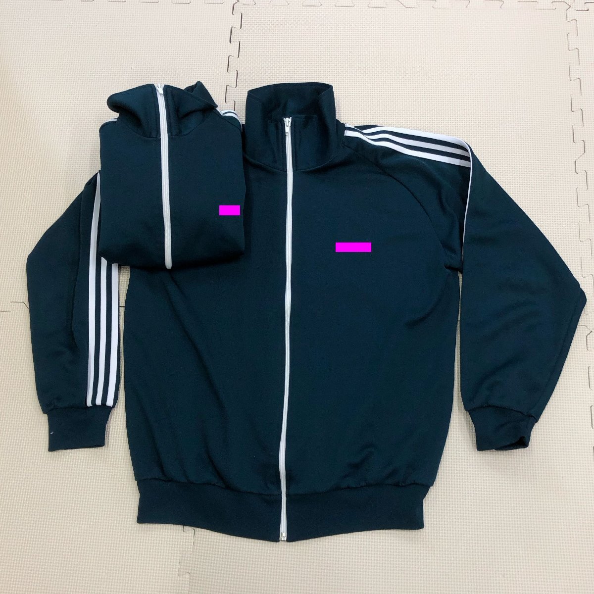 M774/Y(中古)山形県 長井高校 [体操着 2点] [長袖：LL/着丈：約72cm] 男子生徒/KURALON/体操服/ジャージ