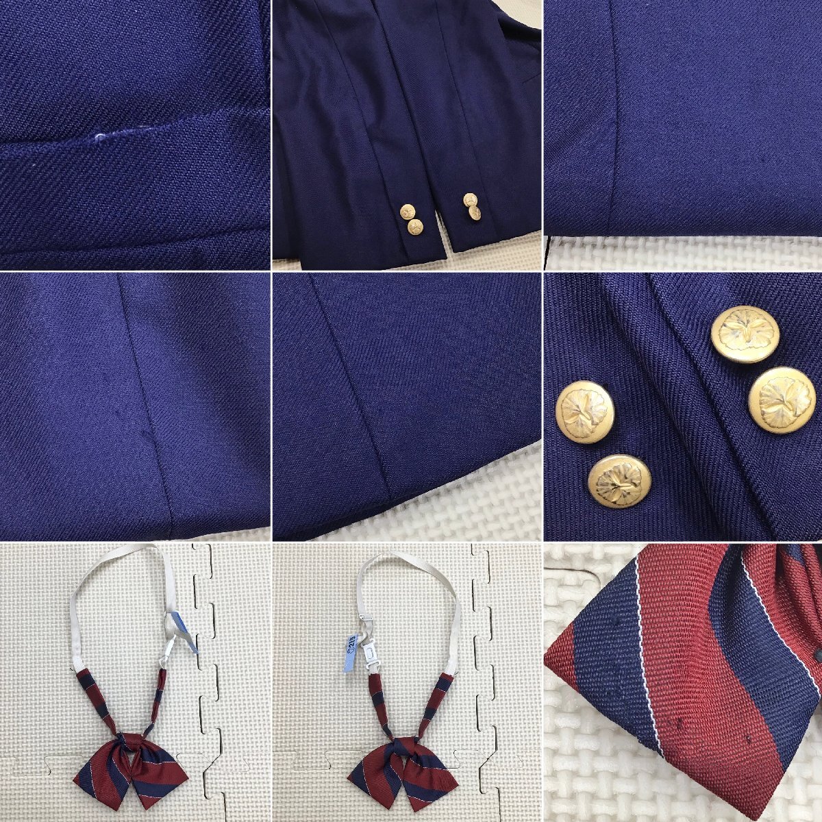 O691/L(中古)埼玉県 和光国際高校 女子制服8点 /165A/W72/丈54 O691/L(中古)埼玉県 和光国際高校 女子制服8点 /165A/W72/丈54