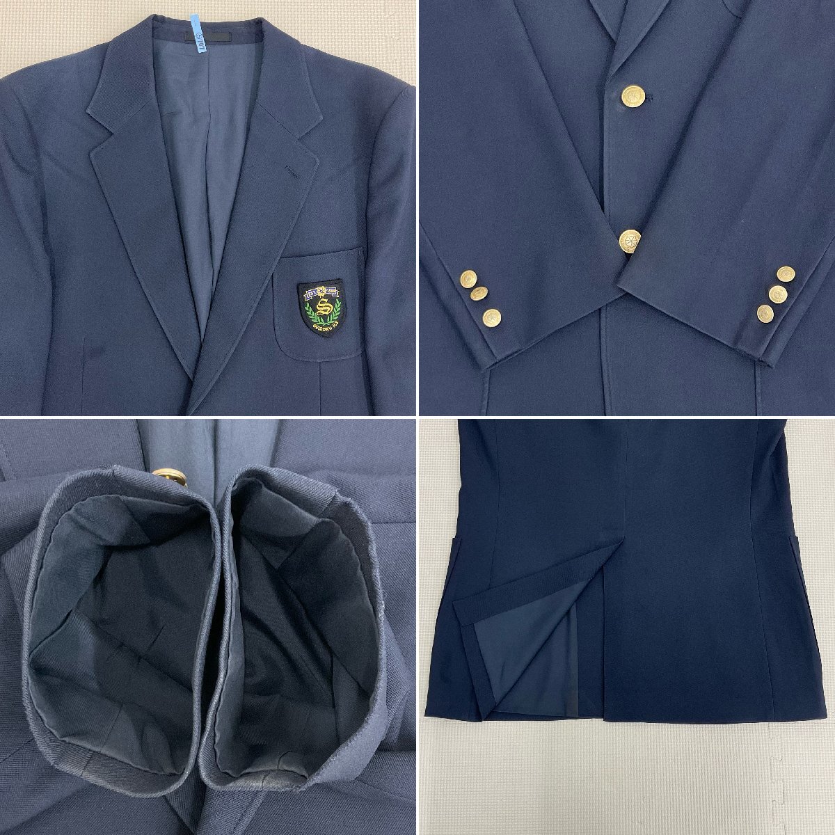 U805/S1210(中古/箱)東京都 正則高校 男子制服11点 /大きめ U805/S1210(中古/箱)東京都 正則高校 男子制服11点 /大きめ
