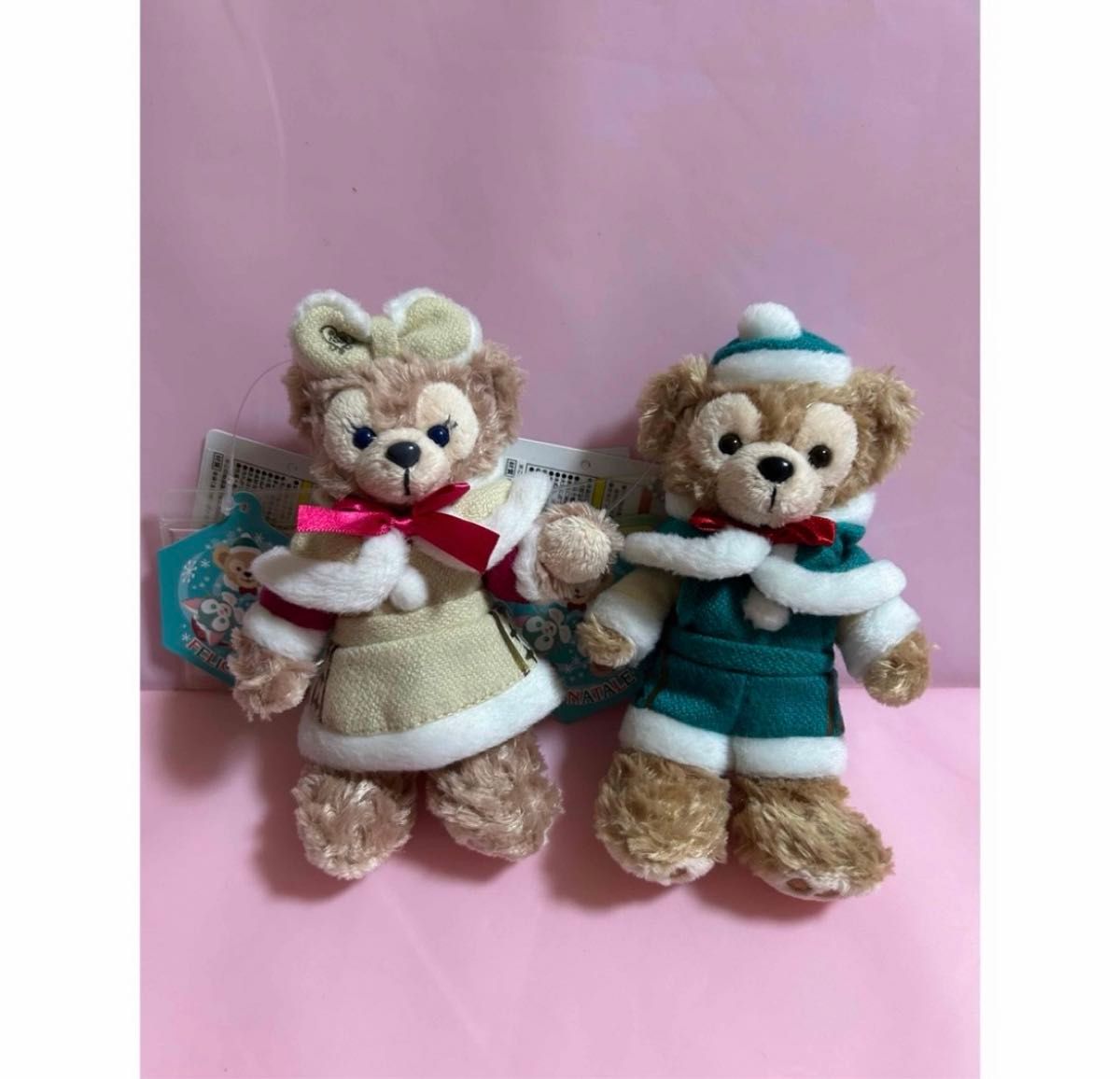 ダッフィー& シェリーメイ ぬいぐるみバッジ 6体セット 七夕 ダッフィー& シェリーメイ ぬいぐるみバッジ 6体セット 七夕