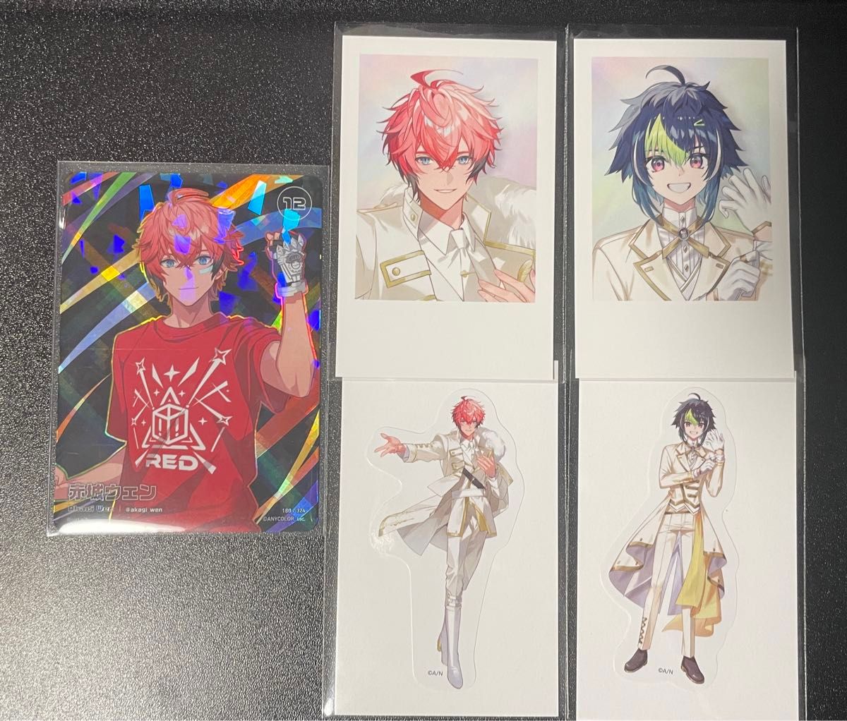 にじさんじ 6th Anniversary Goods ランダムチェキ風カード にじ