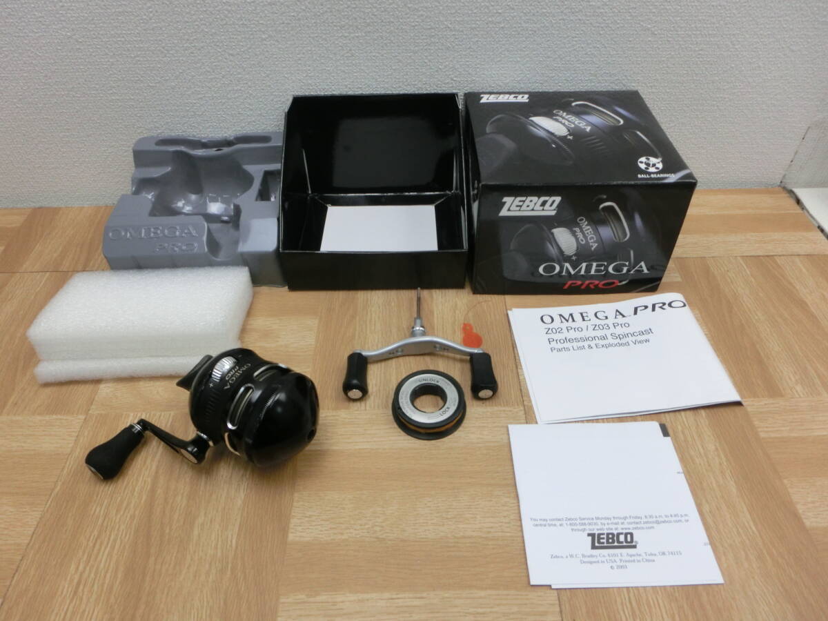 【おまけ付】 ZEBCO km/453507/2406/ゼブコ スピンキャストリール Z03PRO オメガ Pro OMEGA その他