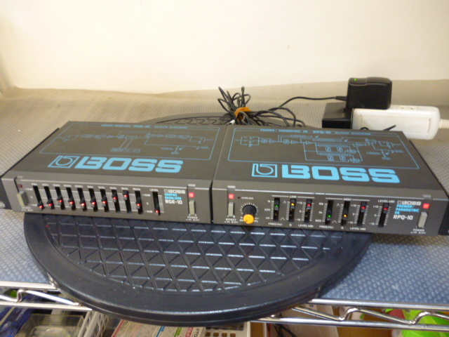 BOSS RGE-10 RPQ-10 set connection unit attaching pa lame equalizer graphic equalizer : Real Yahoo auction salling