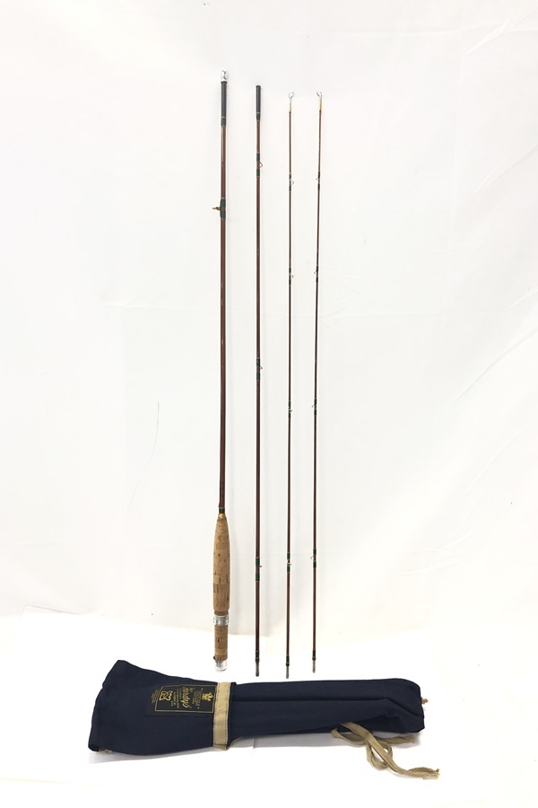 人気No.1 東京)◇Hardy ALNWICK パラコナ 7.5ft #4 229cm 7-1/2 3pc #4 フライロッド